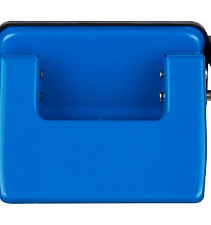 Дырокол Attache Economy до 20 листов, с линейкой, металл, синий