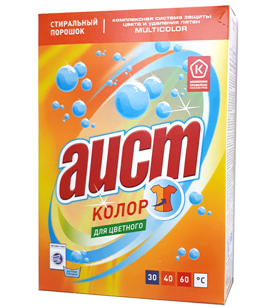 Порошок универсальный для стирки Аист "Колор", 400г, 4301020020 (ПОД ЗАКАЗ)