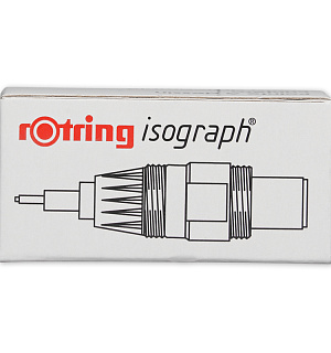 Пишущий элемент для изографа Rotring 0,2мм, картон. упаковка