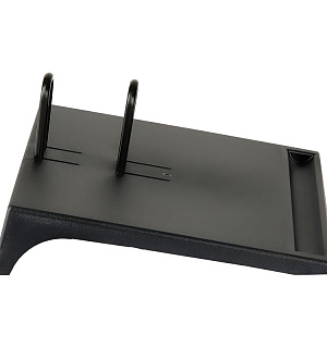 Подставка под календарь СТАММ, малая, пластик, черный