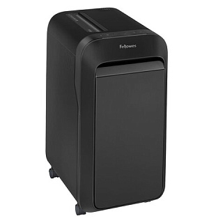 Уничтожитель (шредер) FELLOWES LX221, 5 уровень секретности, 2x12 мм, 20 листов, 30 л, черный, FS-50504