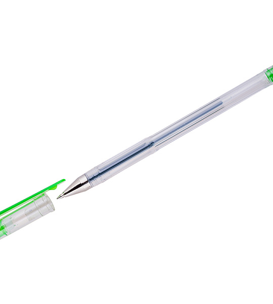 Ручка гелевая OfficeSpace зеленая, 0,5мм