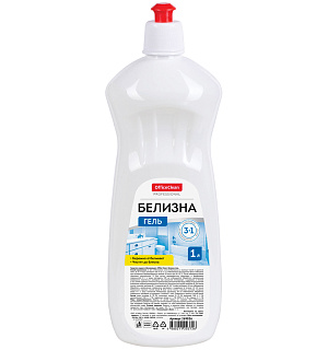 Средство чистящее отбеливающее OfficeClean "Белизна-ГЕЛЬ", ультра, 3в1 хлор, 1л