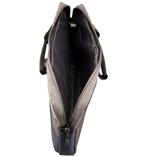 Сумка для ноутбука 15,6" Continent CC-212 Blue полиэстер, нейлон, серый, синий, 400*300*60мм