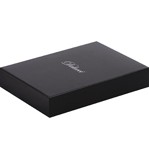 Ежедневник недатированный, A5, 160л., кожа, Delucci, гладкая кожа, золот. срез, черный