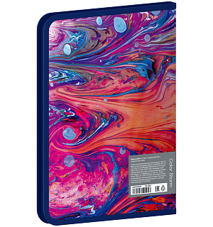 Папка на молнии Berlingo "Color Storm" А5+, 600мкм, с рисунком
