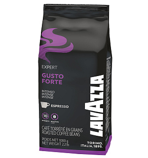 Кофе в зернах LAVAZZA "Gusto Forte Expert", 1000 г, 2868