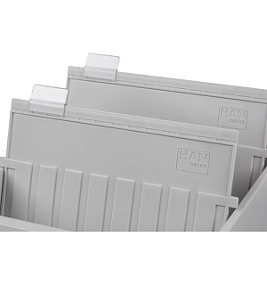 Картотека для карточек А5 на 1300шт HAN открытая '955/0-11