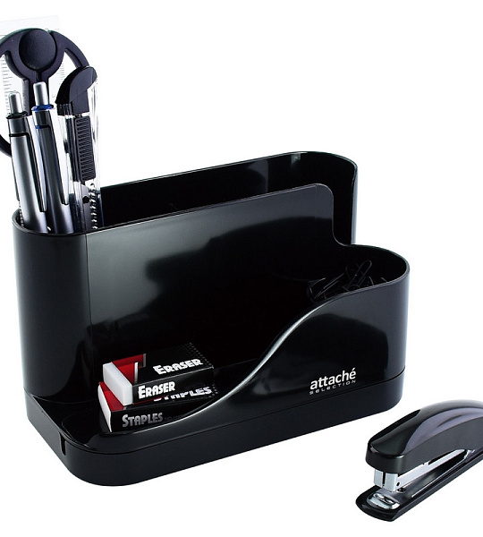 Набор настольный Attache Selection 10 предметов черный S-112