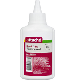 Клей ПВА 85г Attache