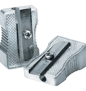 Точилка металлическая Berlingo "Steel&Style" 1 отверстие