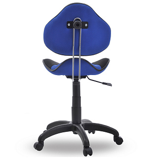 Кресло детское Фабрикант Джерси, ткань TW, черн/синий № 9/№11г/п 140, PL 600