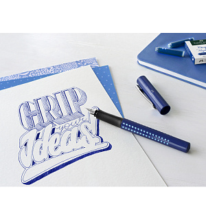 Картриджи чернильные Faber-Castell королевский синий, 6шт., картонная коробка