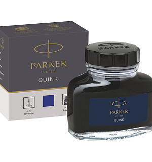 Чернила Parker "Bottle Quink" синие, 57мл