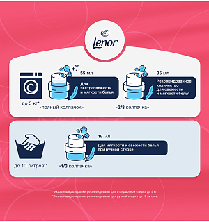 Кондиционер для белья Lenor "Прохлада океана", концентрат, 1,8л, 4084500691346 (ПОД ЗАКАЗ)