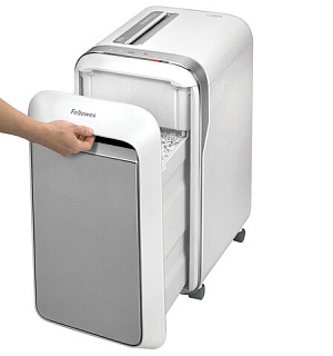 Уничтожитель (шредер) FELLOWES LX221, 5 уровень секретности, 2x12 мм, 20 листов, 30 л, белый,FS-50505