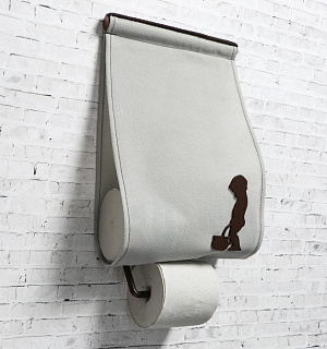 Панно-органайзер для туалета "WC-комфорт", серый