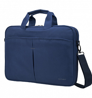 Сумка для ноутбука 15,6" Continent CC-012 полиэстер, нейлон, синий, 420*300*50мм