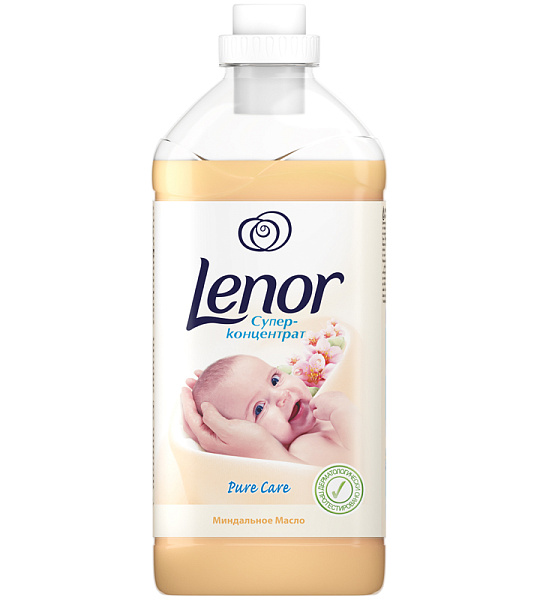 Кондиционер для белья Lenor "Миндальное масло", концентрат, 2л