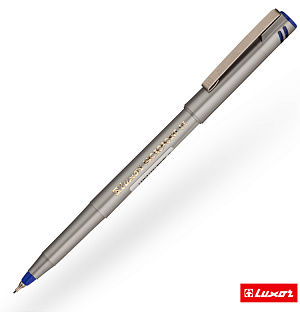 Ручка капиллярная Luxor "Micropoint" синяя, 0,5мм, одноразовая