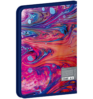 Папка на молнии Berlingo "Color Storm" А4, 600мкм, с рисунком