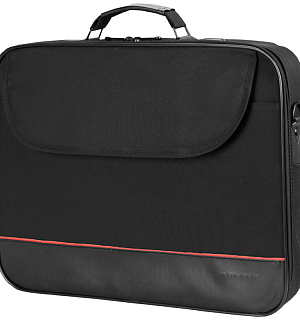 Сумка для ноутбука 15,6" Continent CC-100 BK полиэстер, черный, 415*310*70мм