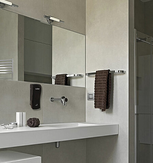 Дозатор для жидкого мыла LAIMA PROFESSIONAL ORIGINAL, НАЛИВНОЙ, 0,8 л, черный, ABS-пластик, 605775