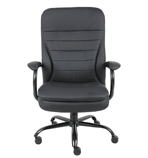 Кресло офисное BRABIX PREMIUM "Heavy Duty HD-001", усиленное, НАГРУЗКА до 200 кг, экокожа, 531015
