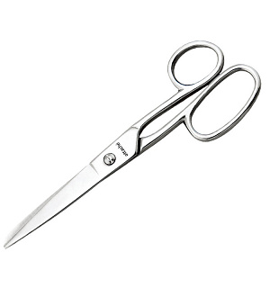 Ножницы Attache Metal 175 мм, ассиметричные ручки,цельнометаллические