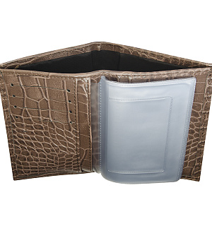 Портмоне водителя OfficeSpace иск. кожа, светло-коричневый, кайман