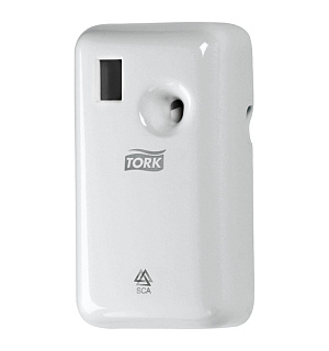 Диспенсер для автоматического освежителя воздуха Tork "Elevation" (А1), пластиковый, белый