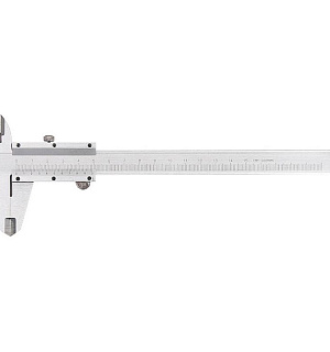 Штангенциркуль 200 мм, 0,02 мм, металлический, с глубиномером (316325)