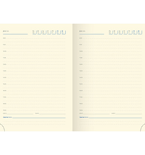 Ежедневник недатир. А6, 160л., кожзам, Berlingo "xGold", зол. срез, зеленый