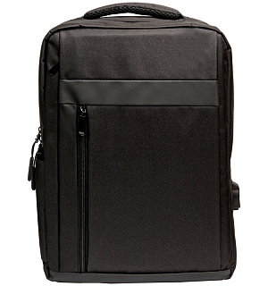 Рюкзак ArtSpace Urban "Type-1", 40*30*11см, 1 отделение, 3 карм., отд. д/ноутб., USB разъем, уплотн. спинка