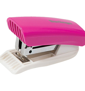 Мини-степлер №24/6, 26/6 Berlingo "Blitz" до 15л., пластиковый корпус, ассорти