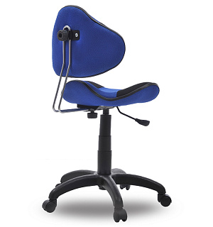 Кресло детское Фабрикант Джерси, ткань TW, черн/синий № 9/№11г/п 140, PL 600