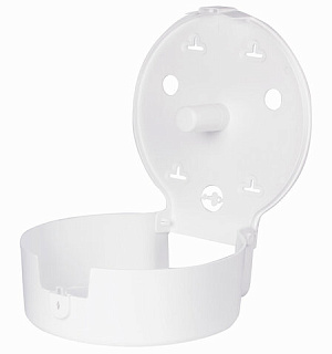 Диспенсер для туалетной бумаги LAIMA PROFESSIONAL ORIGINAL (Система T1), БОЛЬШОЙ, белый, ABS-пластик, 605768