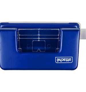 Дырокол ATTACHE 6304 до 12л. с лин, металл., синий
