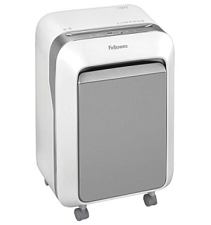 Уничтожитель (шредер) FELLOWES LX211, 5 уровень секретности, 2x12 мм, 15 листов, 23 л, белый, FS-50503