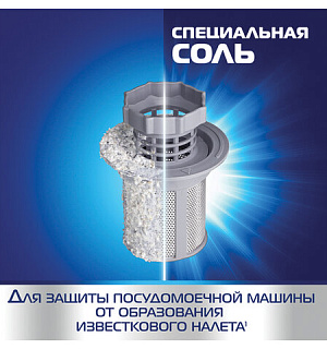 Соль от накипи для посудомоечных машин 3 кг FINISH, 3072341