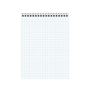 Блокнот А5 40л. на гребне ArtSpace "Моноколор. Office style"