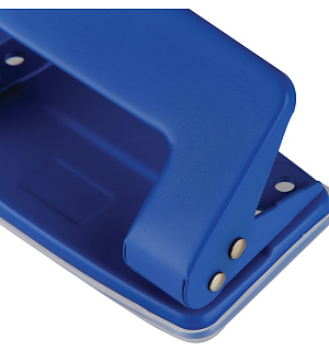 Дырокол OfficeSpace 10л., металлический, синий