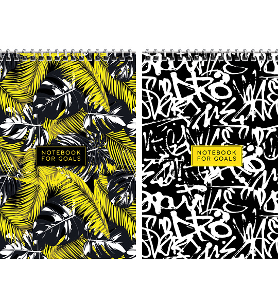 Блокнот А5 60л. на гребне ArtSpace "Узоры. Quite the thing", твердая подложка