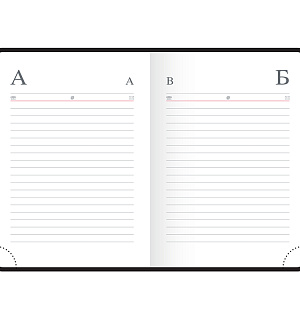 Ежедневник датированный 2023г., A6, 176л., кожзам, OfficeSpace "Winner", коричневый