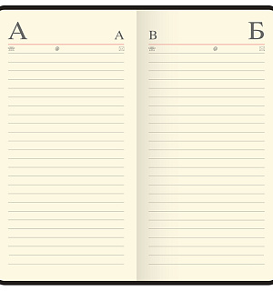 Еженедельник недатированный, карманный, 64л., кожзам, OfficeSpace "Fortune", розовый, серебр. срез