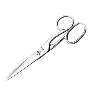 Ножницы Attache Metal 155 мм, ассиметричные ручки,цельнометаллические