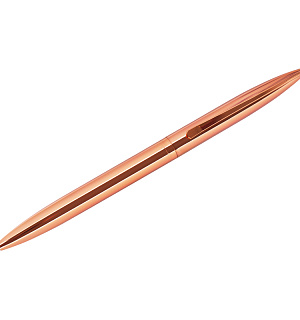 Ручка шариковая автоматическая MESHU "Rose gold" синяя, 1,0мм