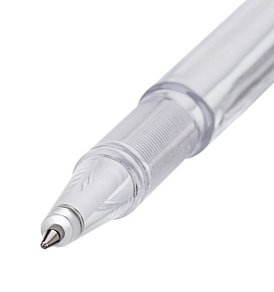 Ручка шариковая настольная OfficeSpace "Reception" синяя, 0,7мм, серый корпус