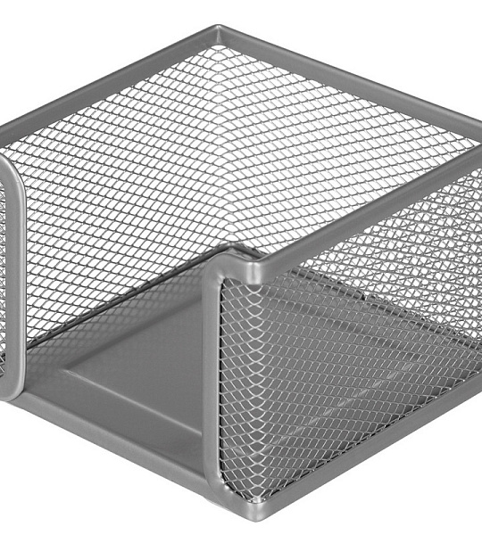 Подставка Attache для блок-кубиков серебро LD01-499-1