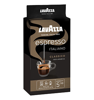 Кофе молотый LAVAZZA "Espresso Italiano Classico", 250 г, 1880